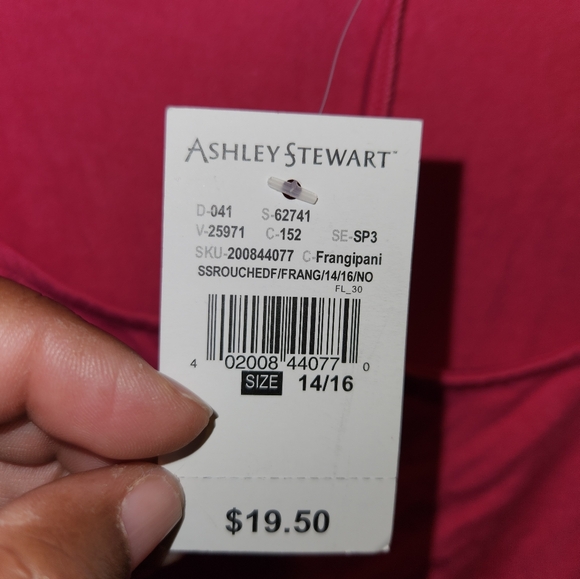 NWT Ashley Stewart top - Picture 3 of 4